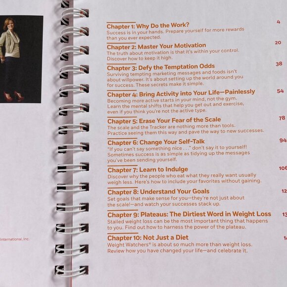 Weight Watchers Points Plus u Fitness Workout Success Handbook Stickers What to - Picture 5 of 10